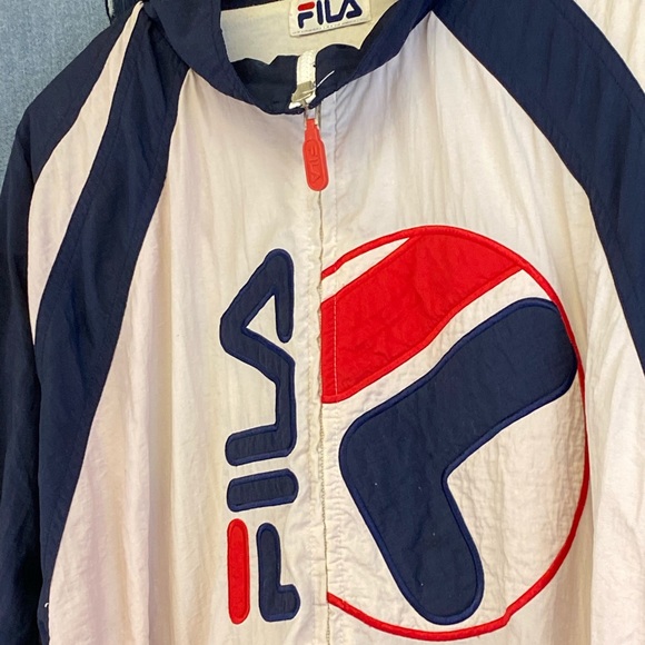 Vintage Fila Zip Up Long Sleeve Jacket - Picture 1 of 6